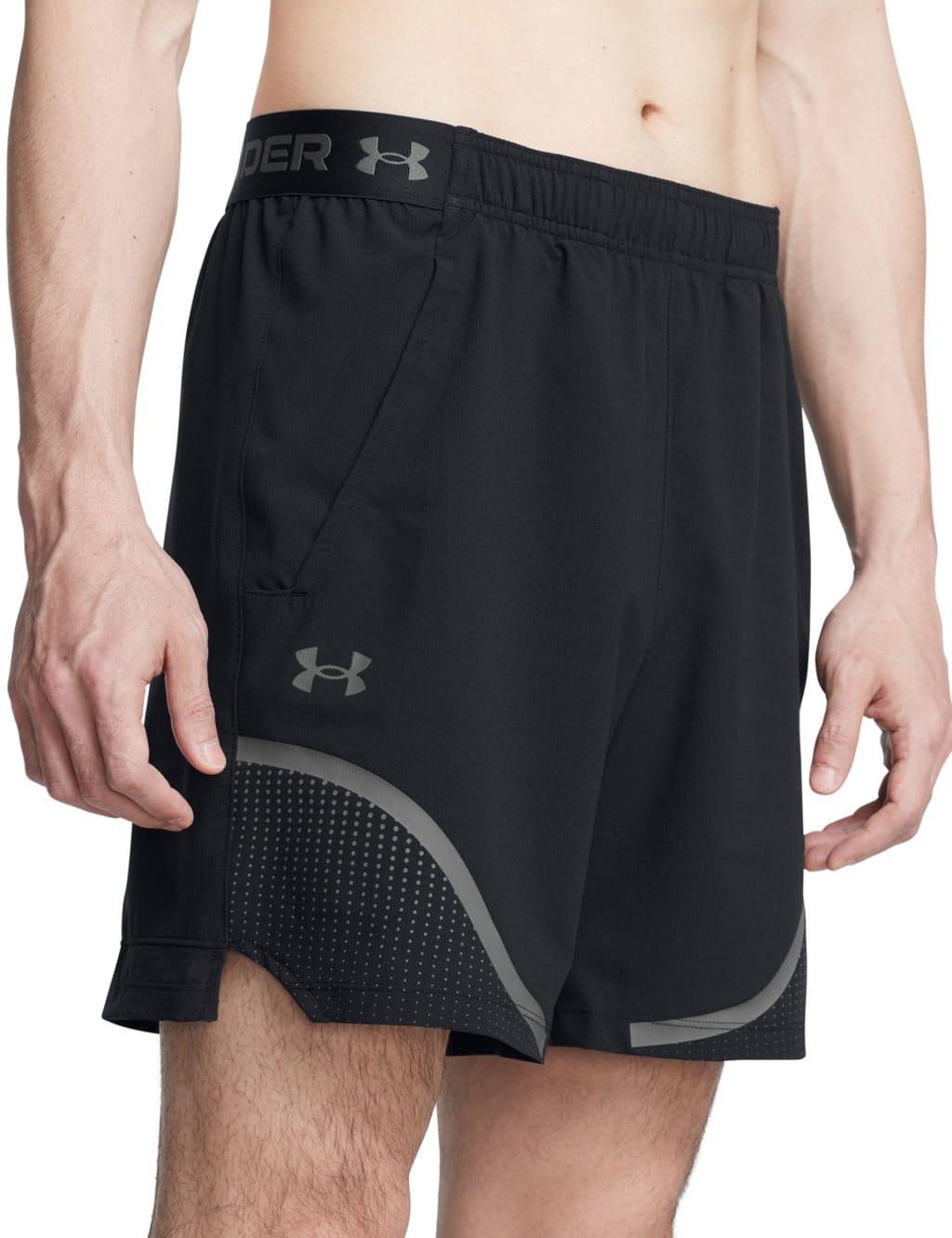 UA Vanish Woven 6in Graphic Shorts Under Armour M S