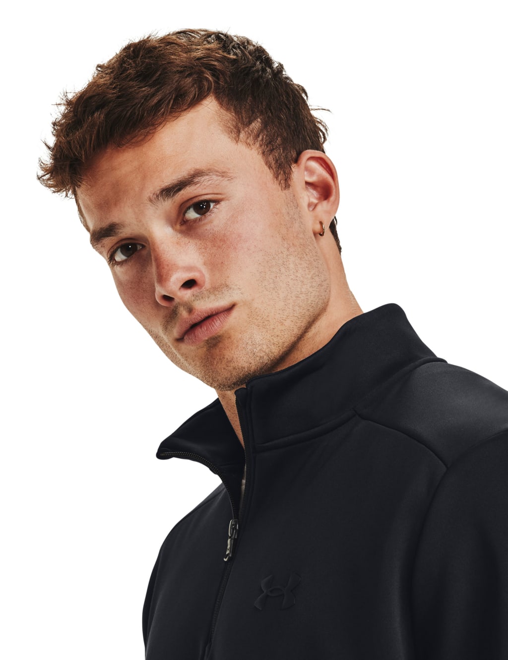 Armour Fleece Funnel Neck Sweatshirt 3 of 5