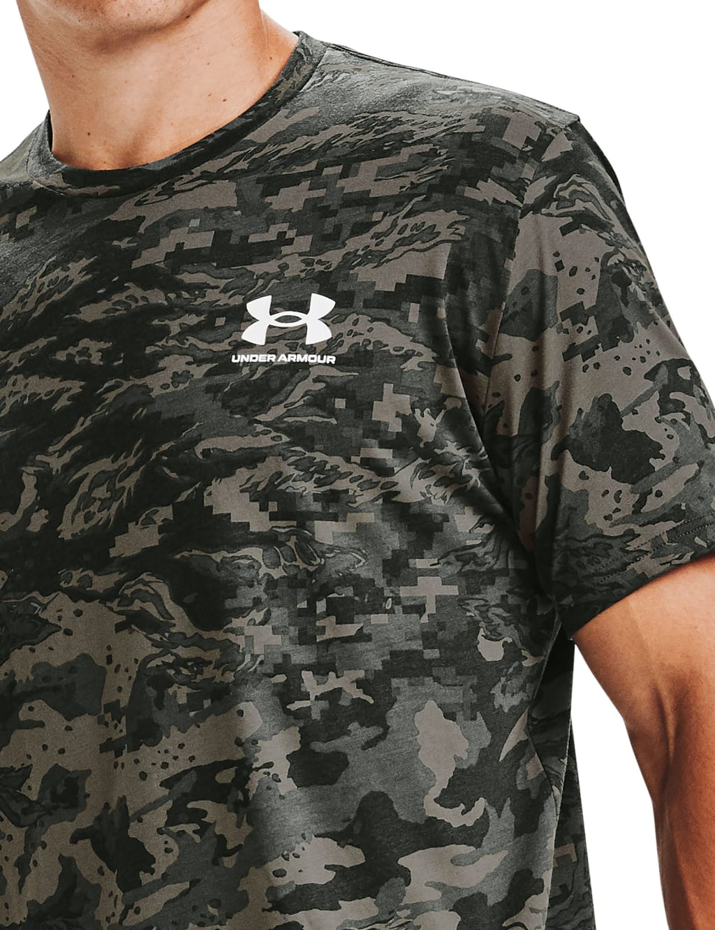 ABC Cotton Rich Camo Sports T Shirt Under Armour M S