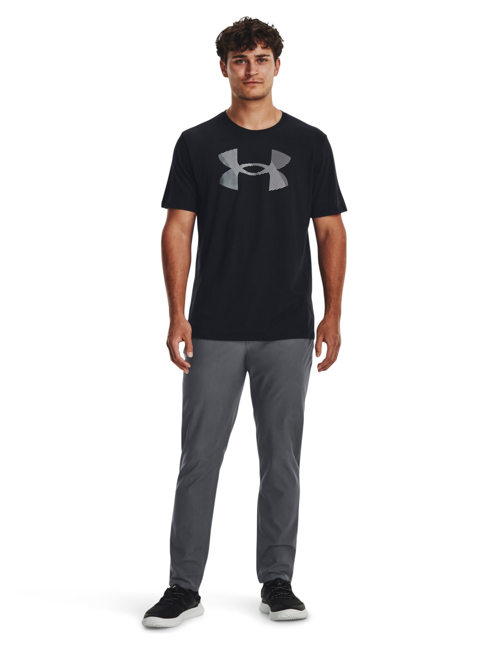 Big Logo Fill Cotton Rich Crew Neck T-Shirt 5 of 5