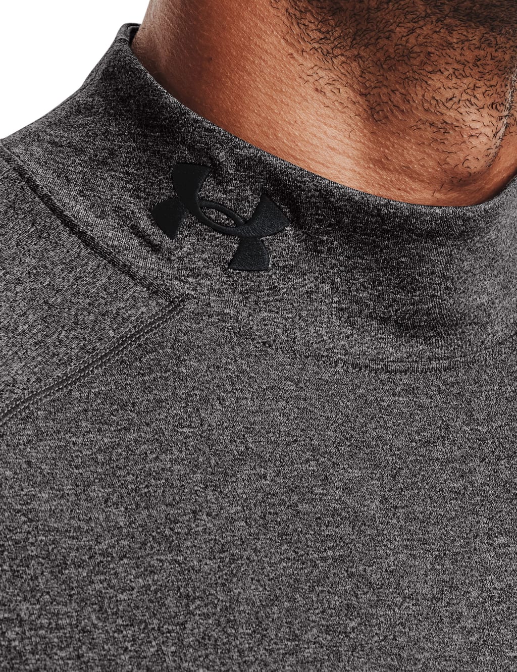 Cold Gear Armour Funnel Neck Baselayer Top 3 of 5