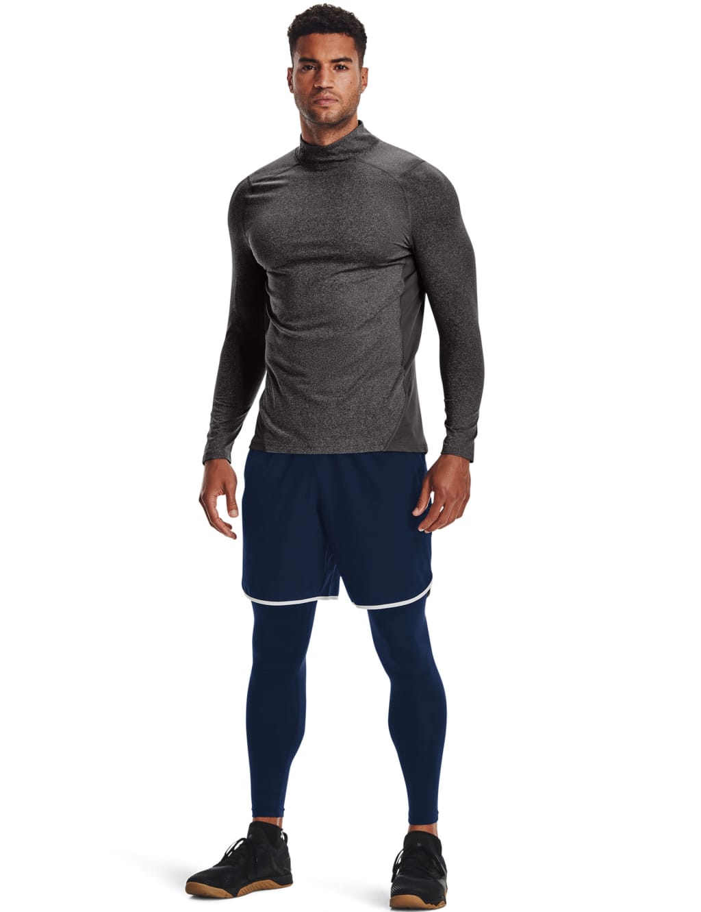 Cold Gear Armour Funnel Neck Baselayer Top 5 of 5