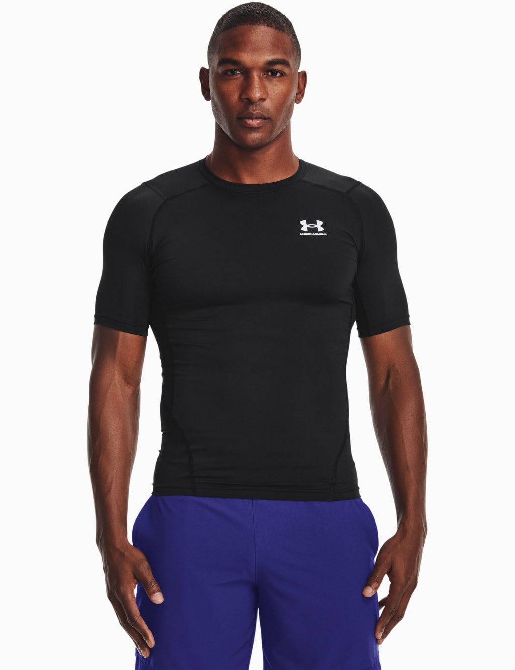 HeatGear Armour Compression Training T-Shirt 1 of 5