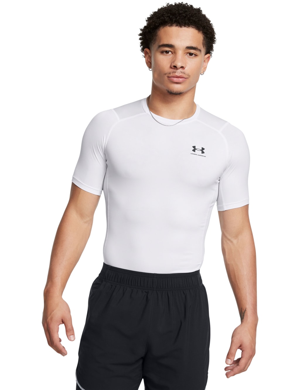 HeatGear Armour Compression Training T-Shirt 3 of 8