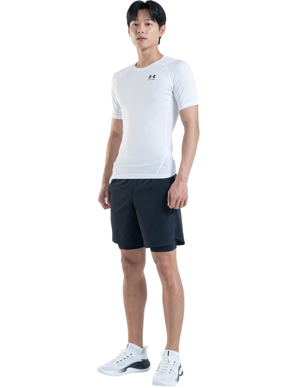 HeatGear Armour Compression Training T-Shirt 4 of 8