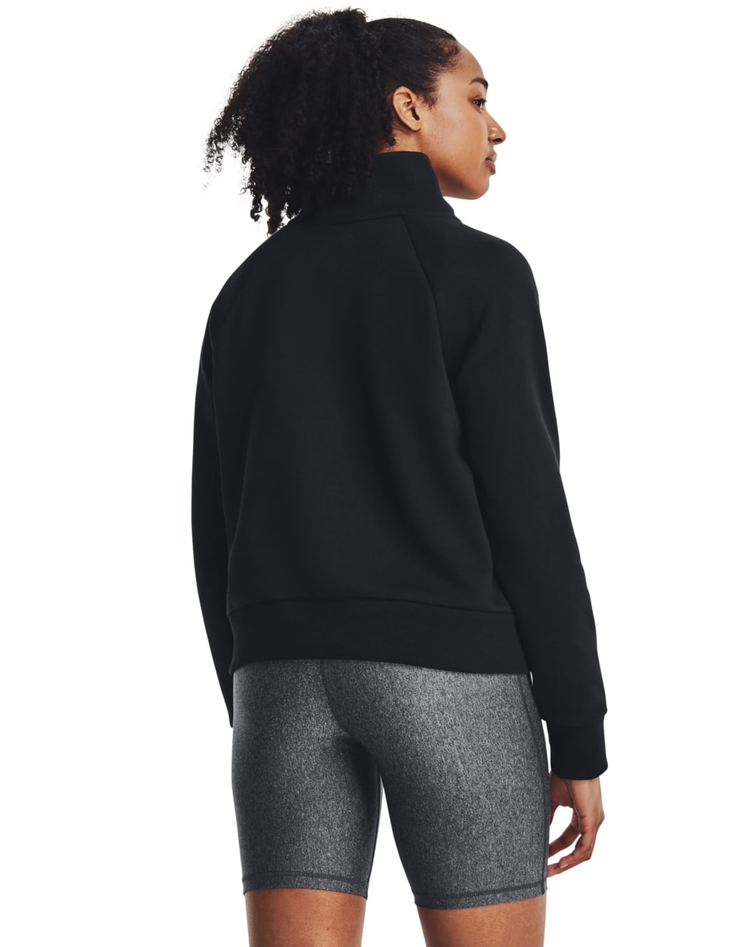 Rival Cotton Rich Fleece Half Zip Sweatshirt 4 of 4