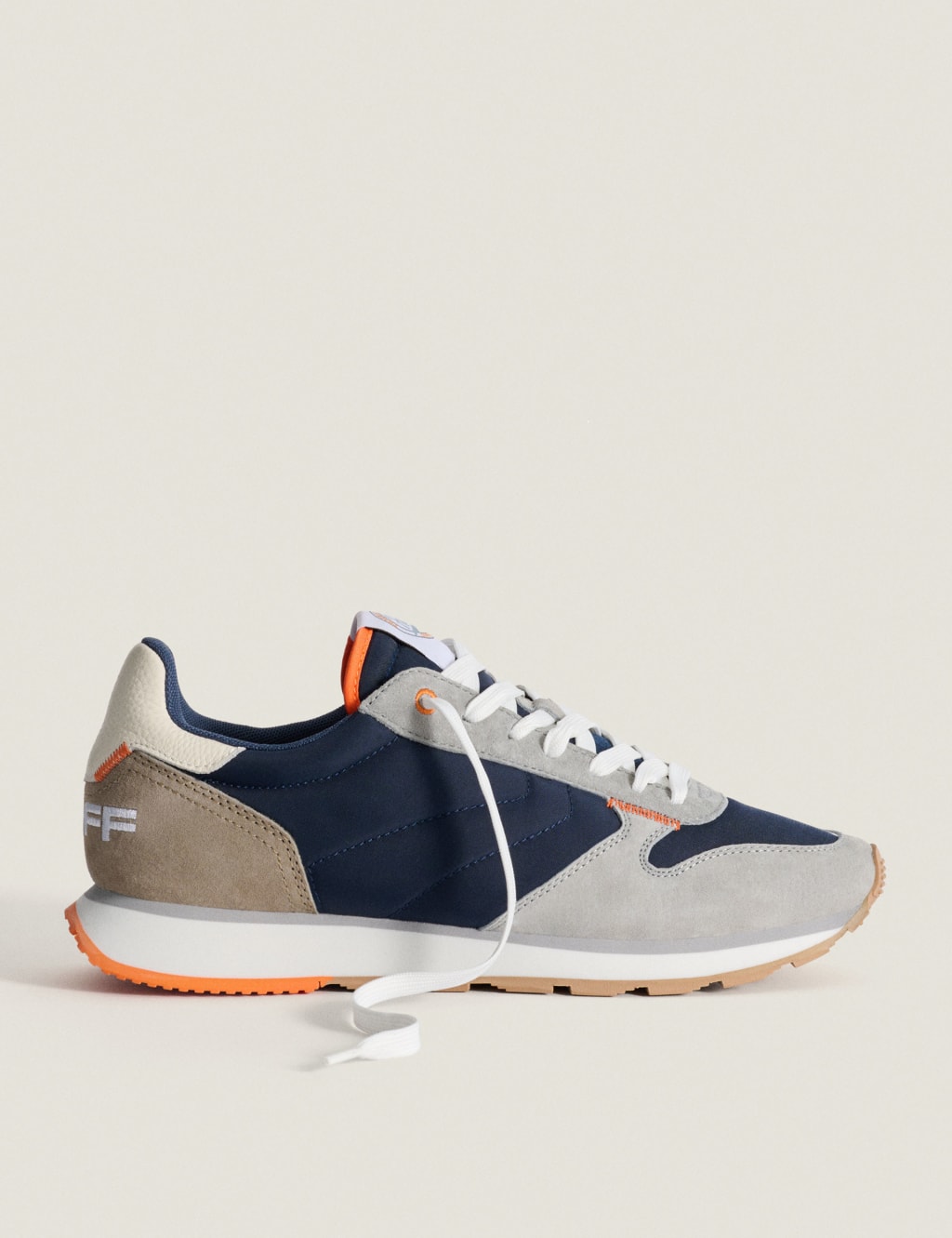 Leather Lace Up Trainers 4 of 6