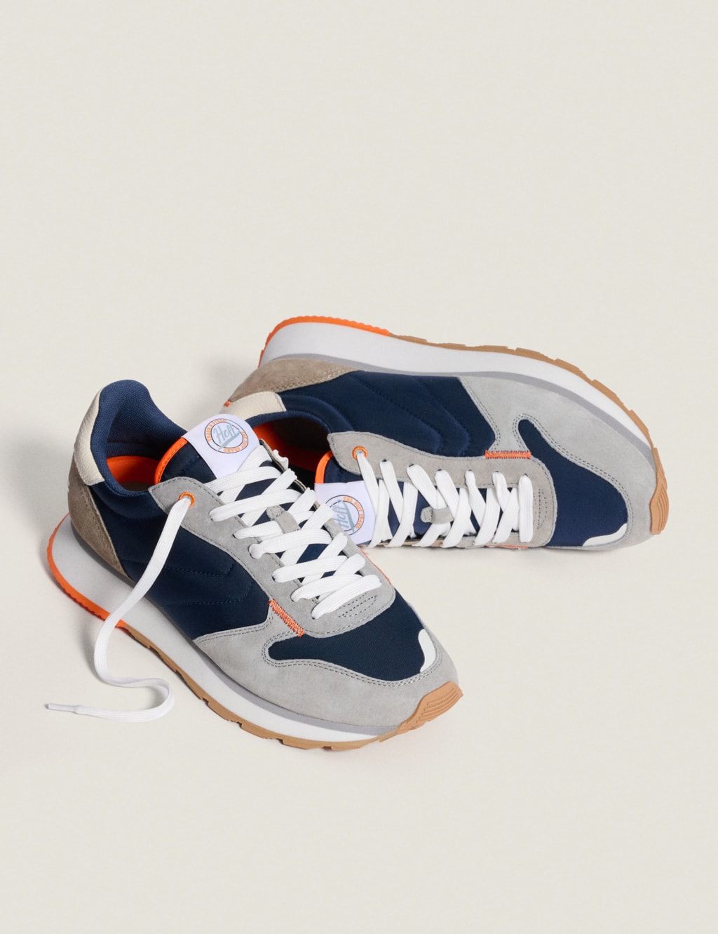 Leather Lace Up Trainers 5 of 6