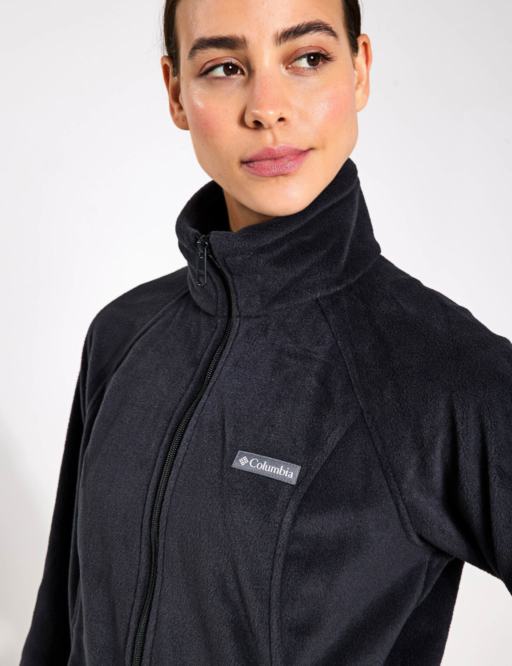 Benton Springs Zip Up Fleece Jacket Columbia M S