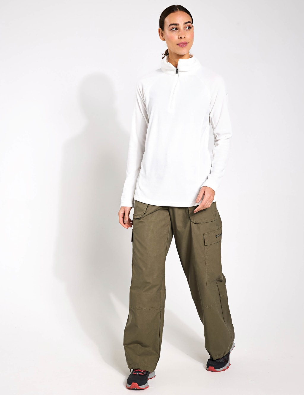 Brea Falls Cotton Rich Cargo Walking Trousers 2 of 5