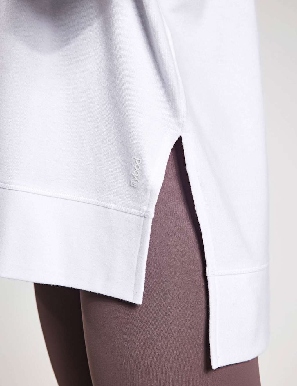 Shelby Crew Neck Step Hem Relaxed Sweatshirt 6 of 6