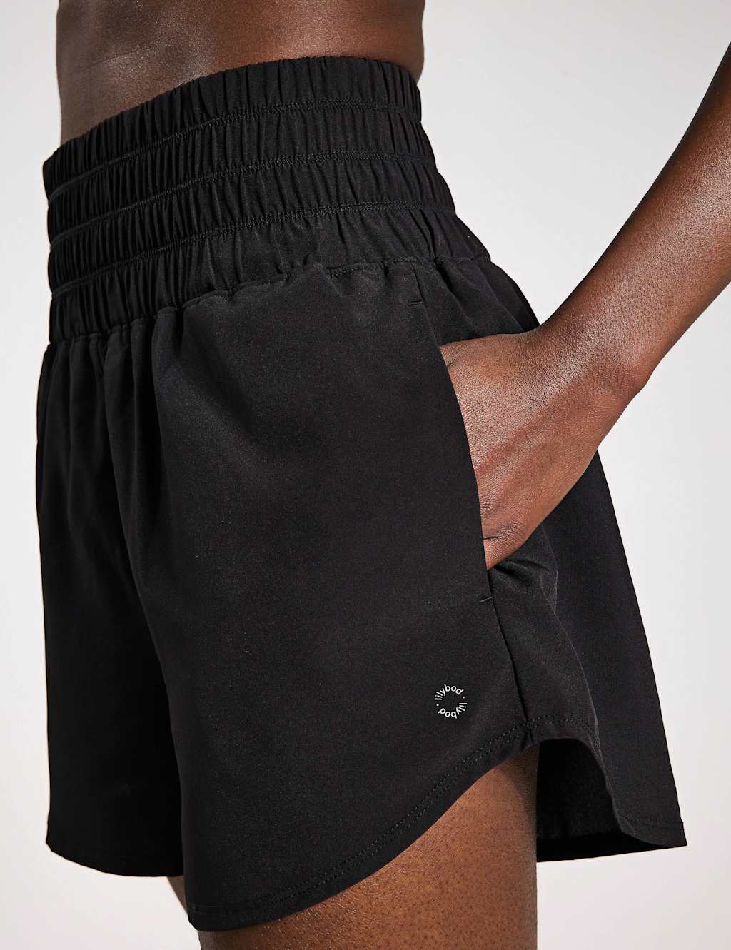 Bronte Woven High Waisted Running Shorts 5 of 5