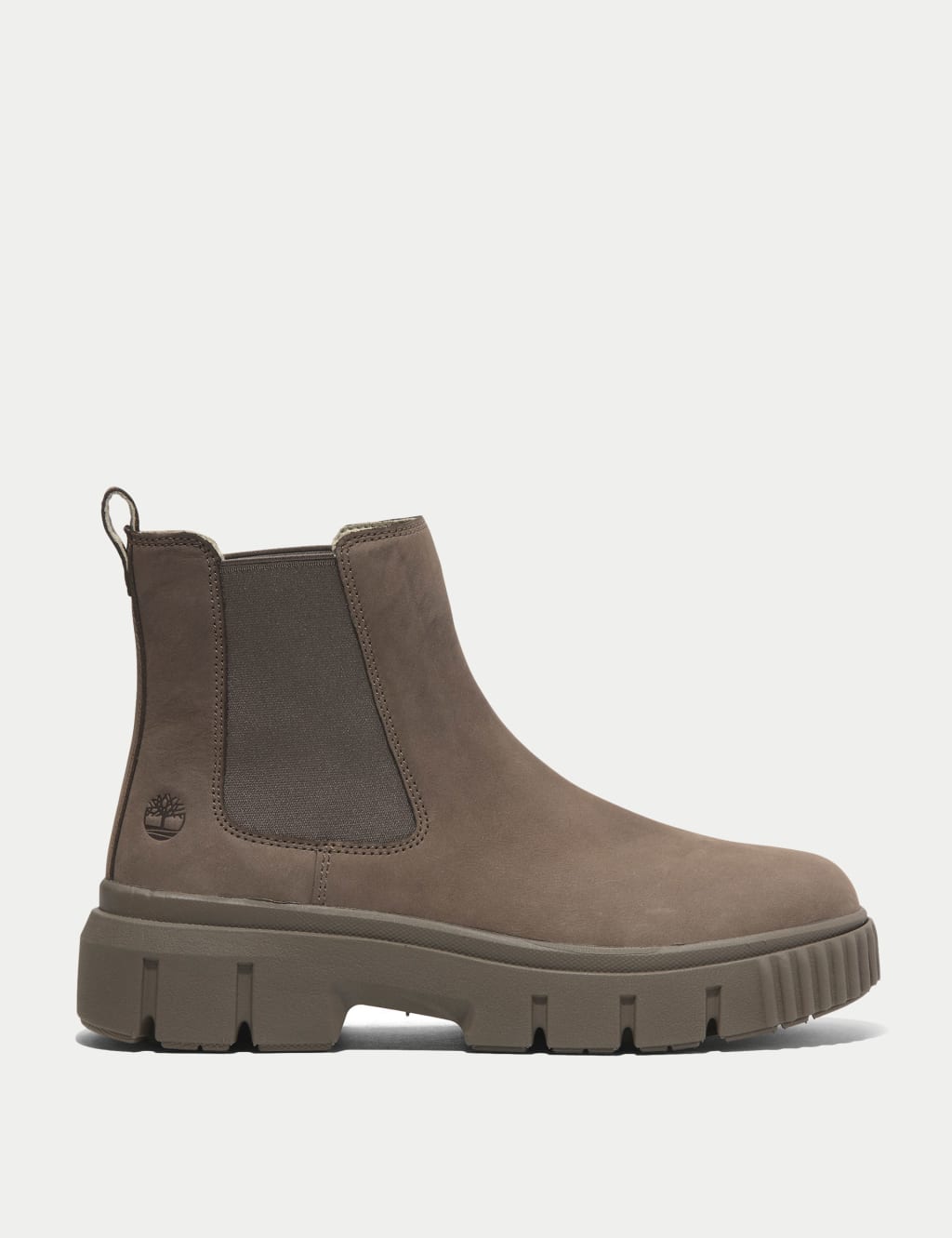 Greyfield Leather Chelsea Flatform Boots Timberland M S