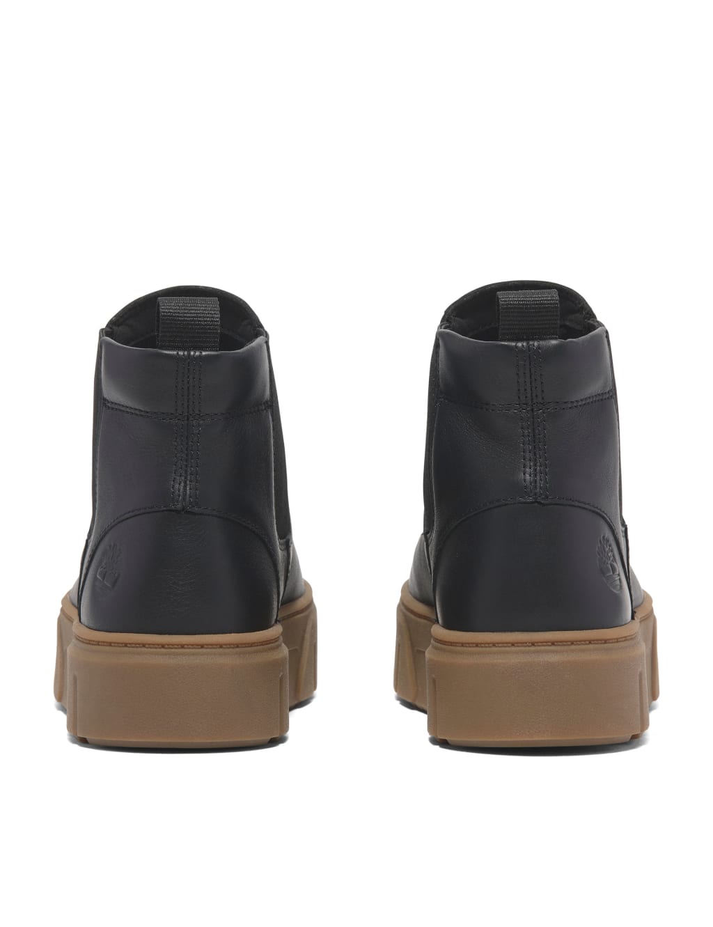 Laurel Leather Flatform Ankle Boots Timberland M S