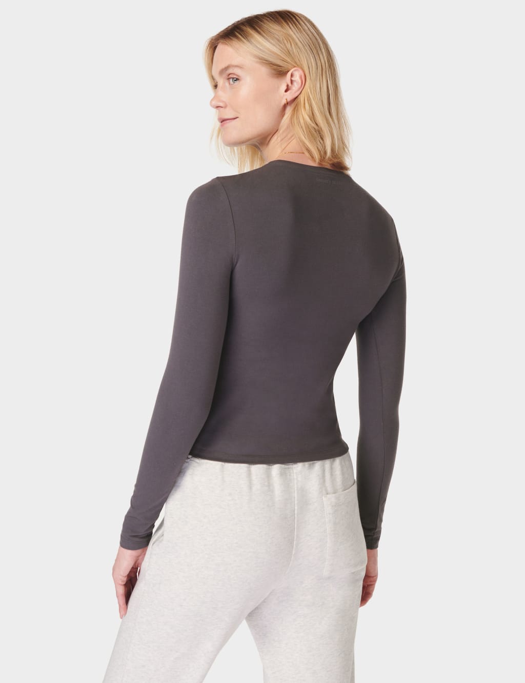 Essential Sculpt Cotton Rich Crew Neck Top 4 of 6
