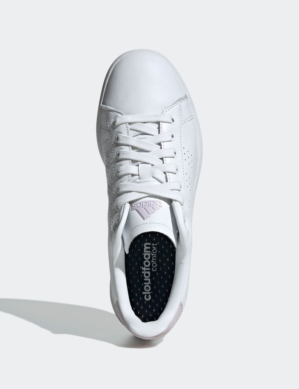 Advantage Premium Leather Trainers Adidas M S