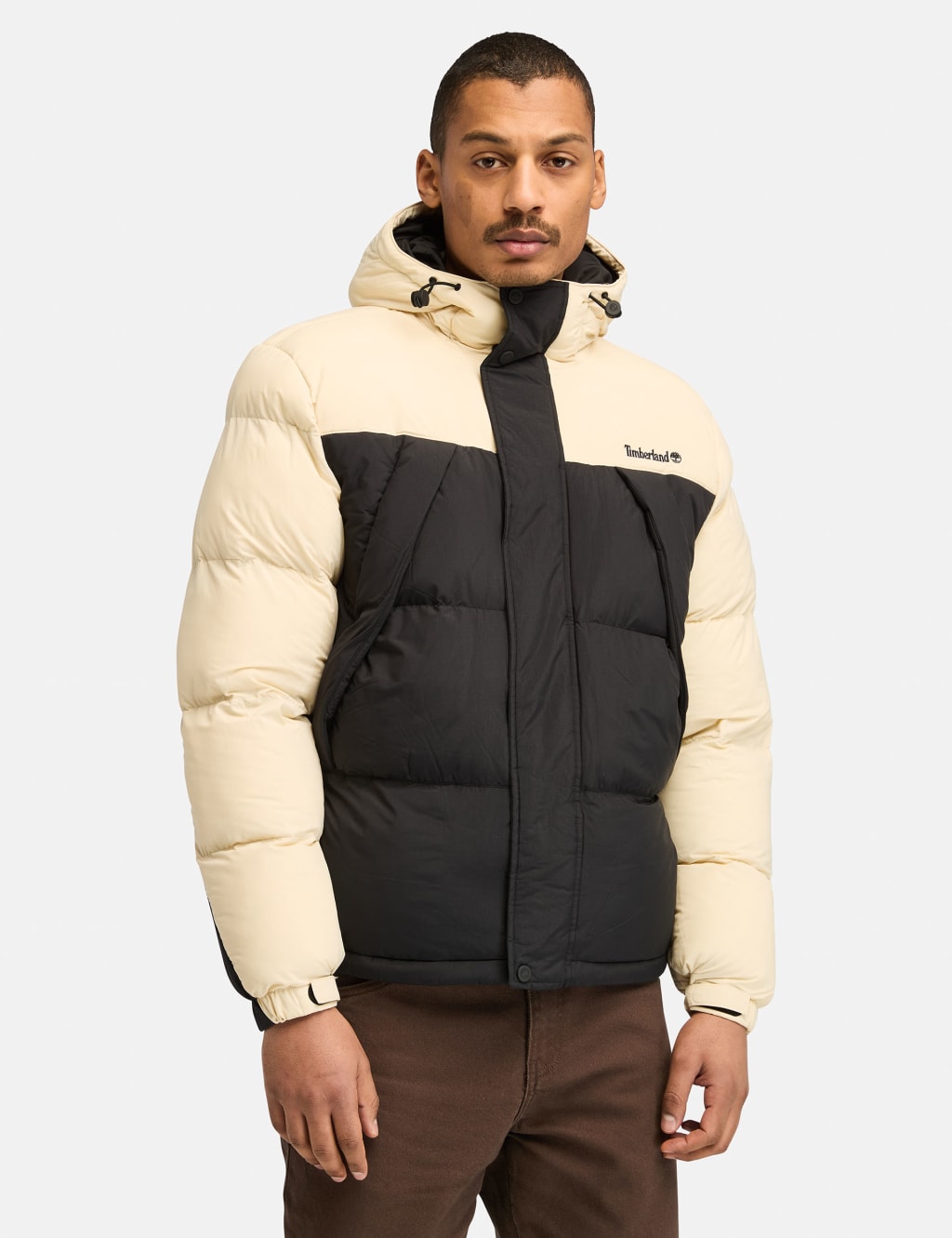 Water Repellent Hooded Puffer Jacket 1 of 6