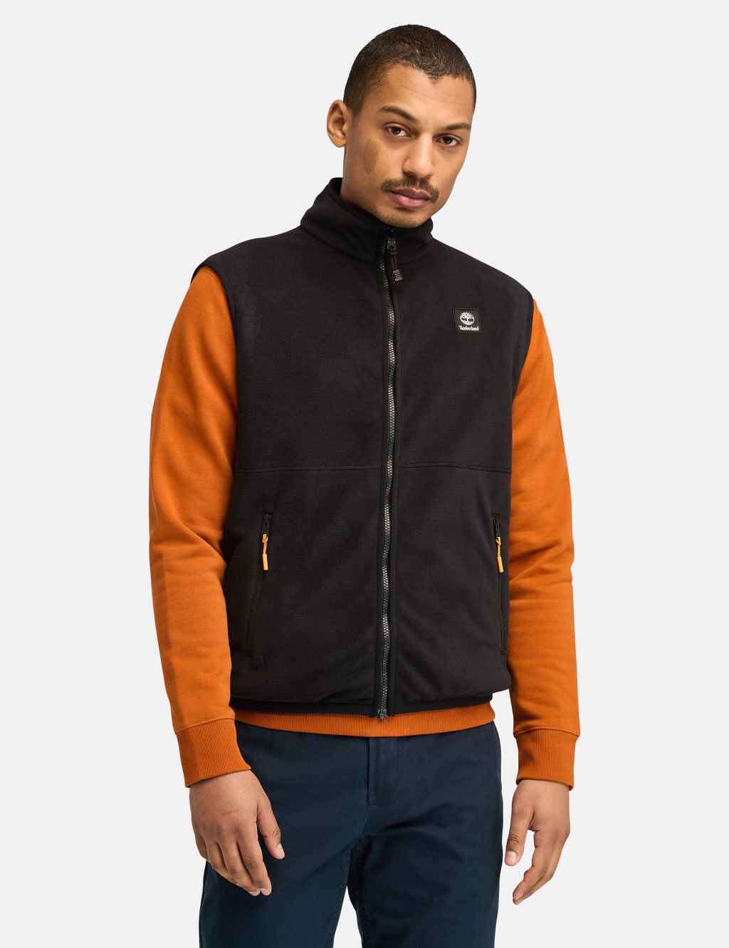 Polar Fleece Zip Up Gilet