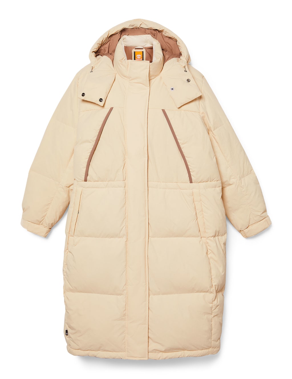 Hooded Longline Puffer Coat 2 of 6