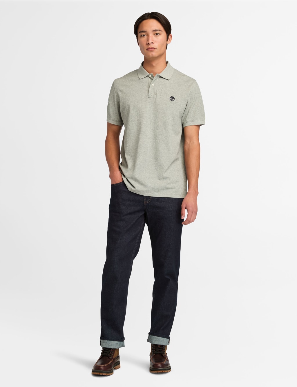 Pure Cotton Pique Polo Shirt 3 of 5