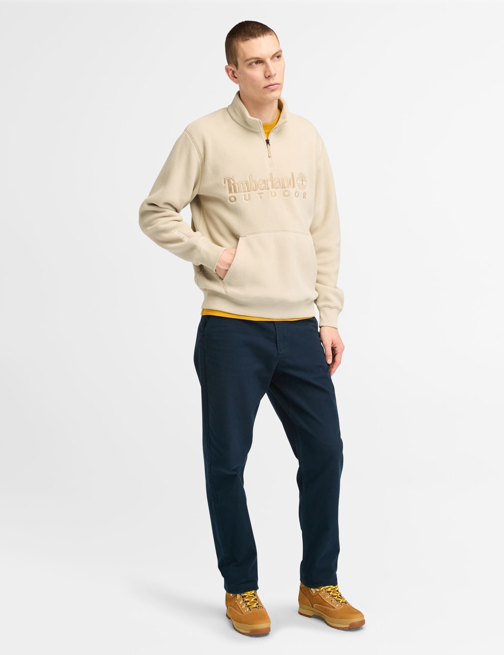 Linear Logo Polartec Half Zip Fleece 3 of 5