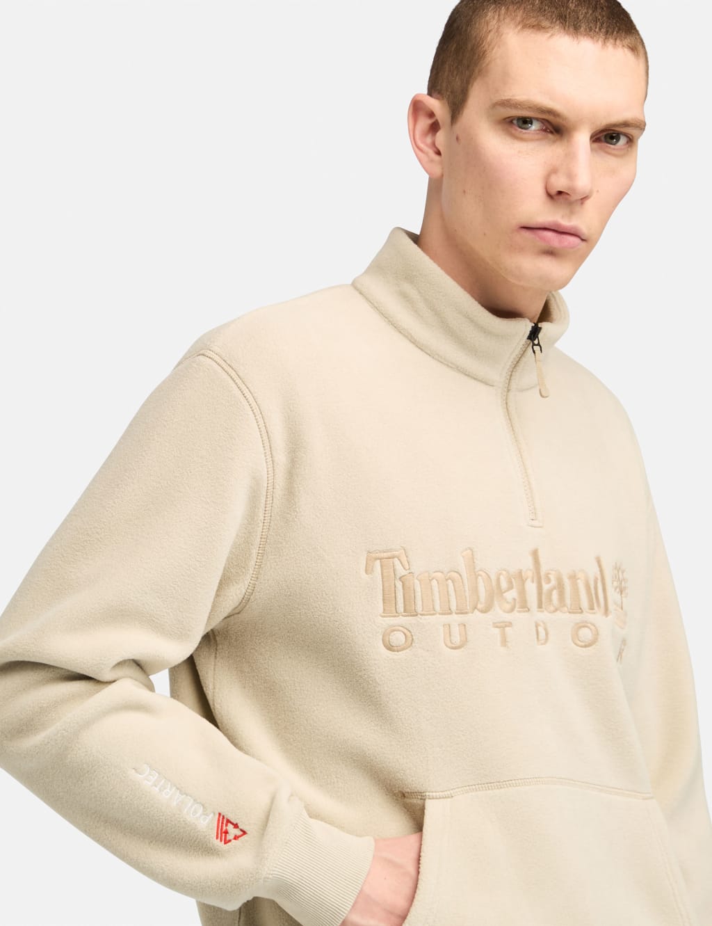 Linear Logo Polartec Half Zip Fleece 4 of 5