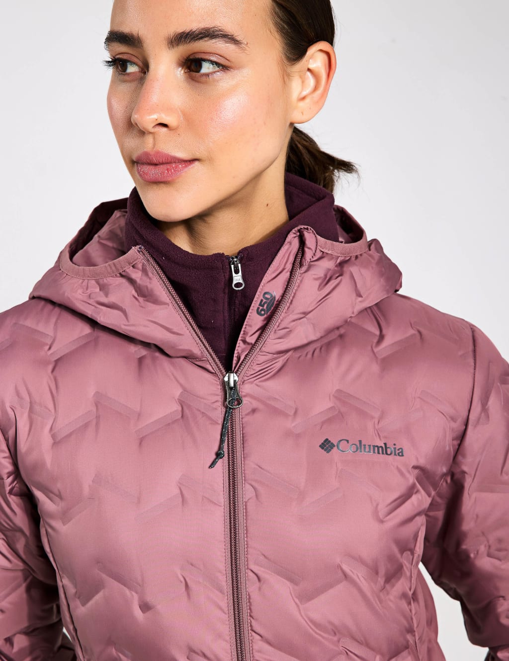 Delta Ridge Down Longline Puffer Jacket | Columbia | M&S