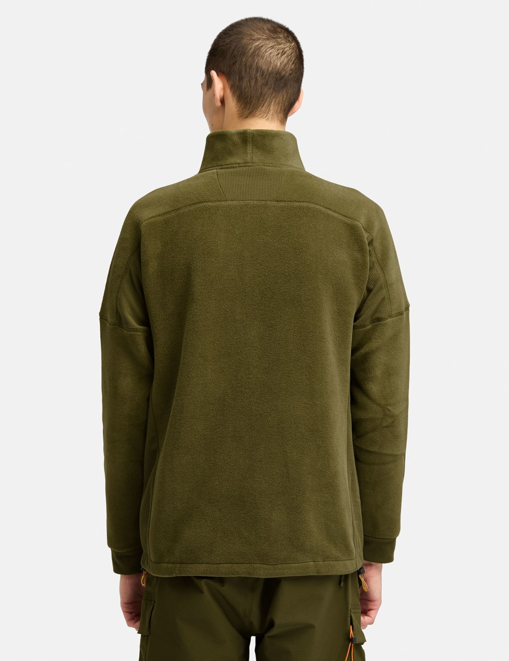Mix Media Polartec Fleece Zip Up Jacket 5 of 5