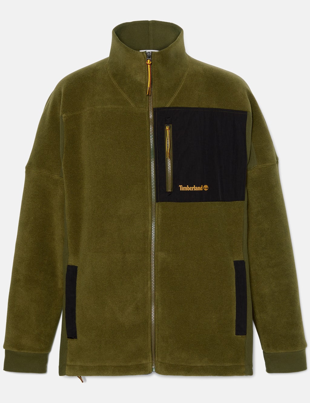 Mix Media Polartec Fleece Zip Up Jacket 2 of 5