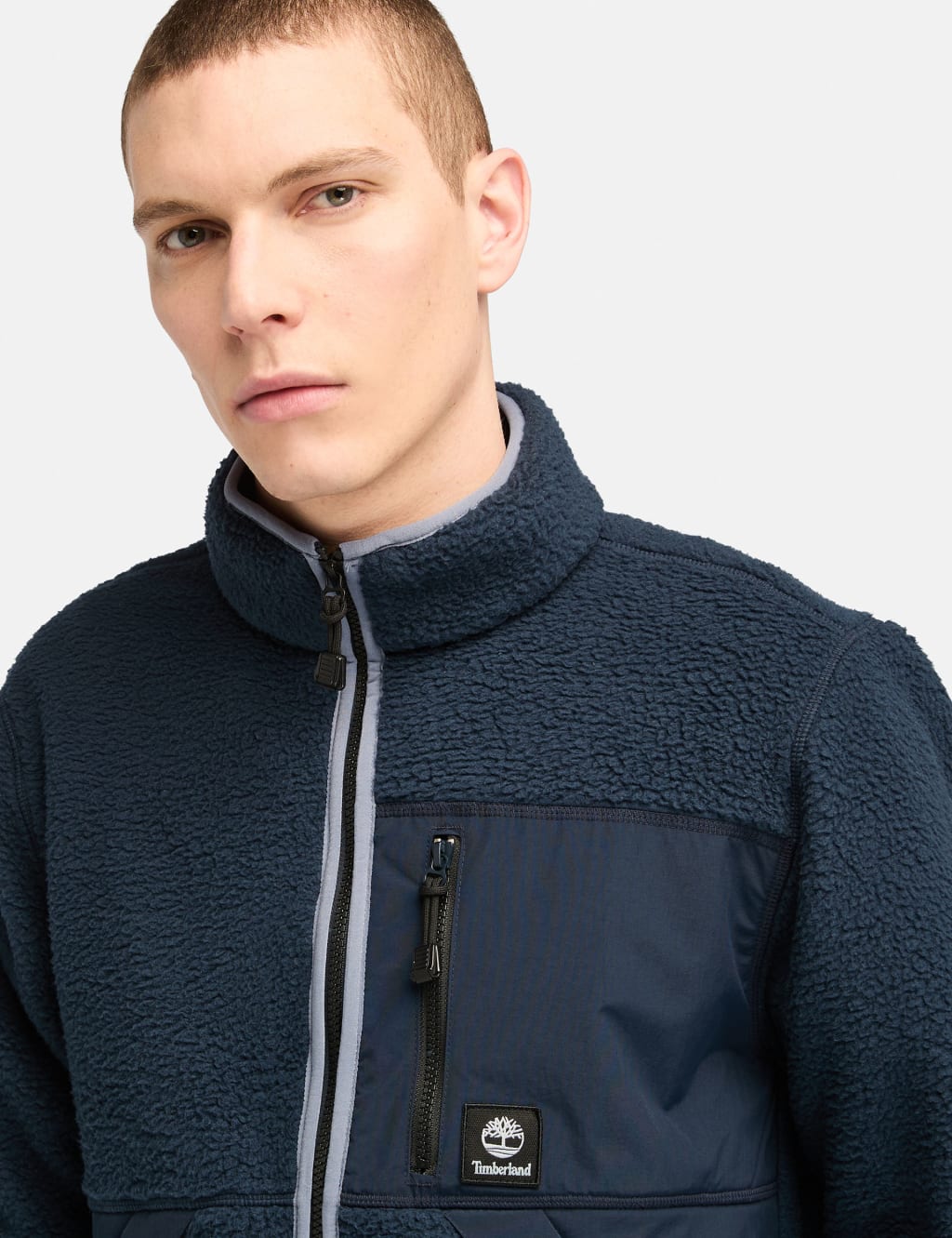 Zip Up Funnel Neck Fleece 4 of 6