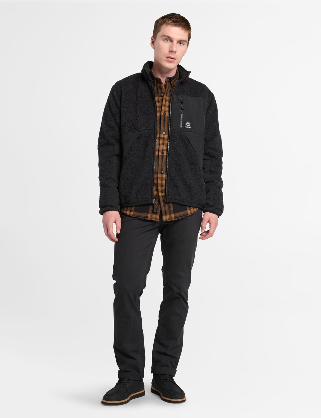 Zip Up Funnel Neck Fleece 3 of 6