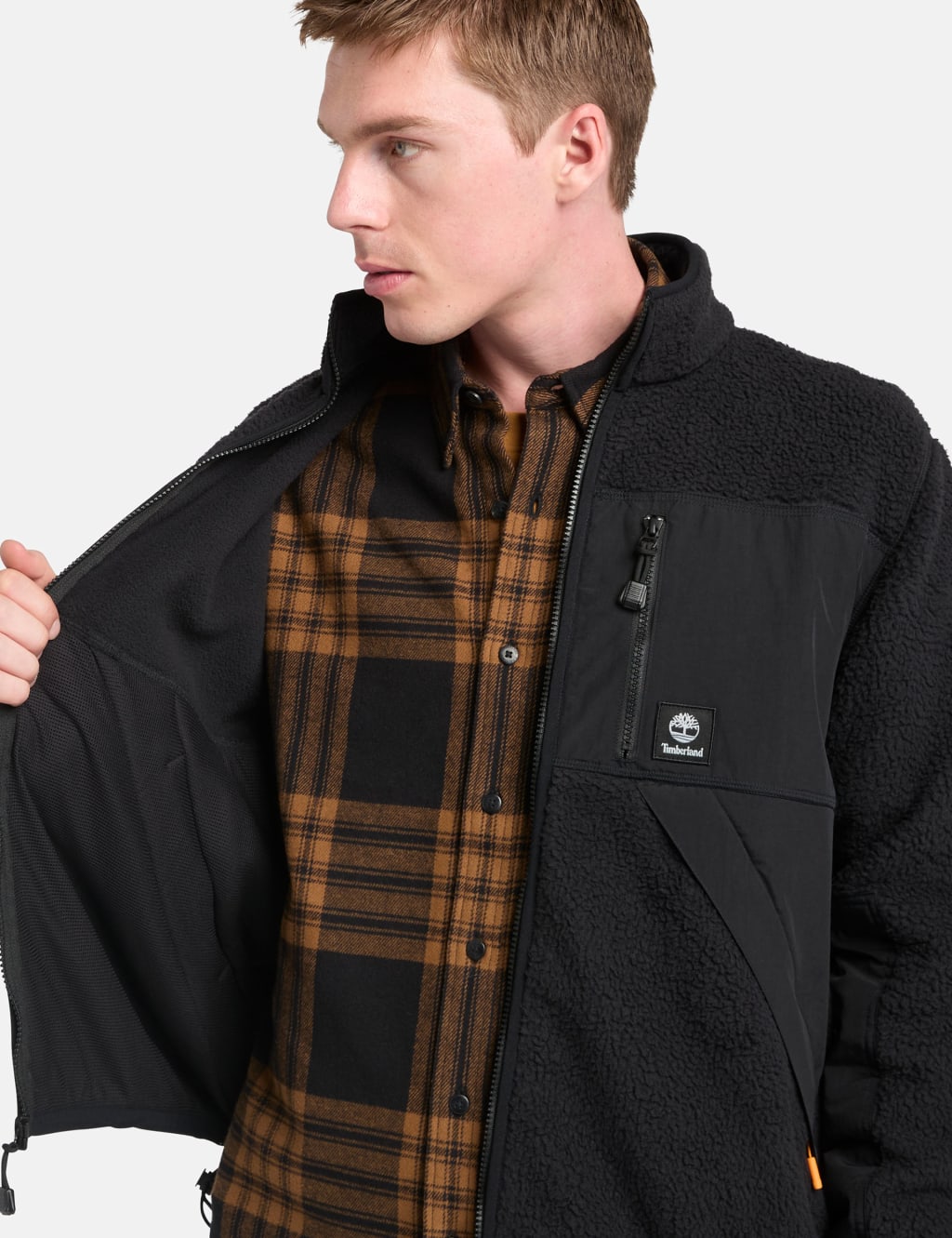 Zip Up Funnel Neck Fleece 4 of 6