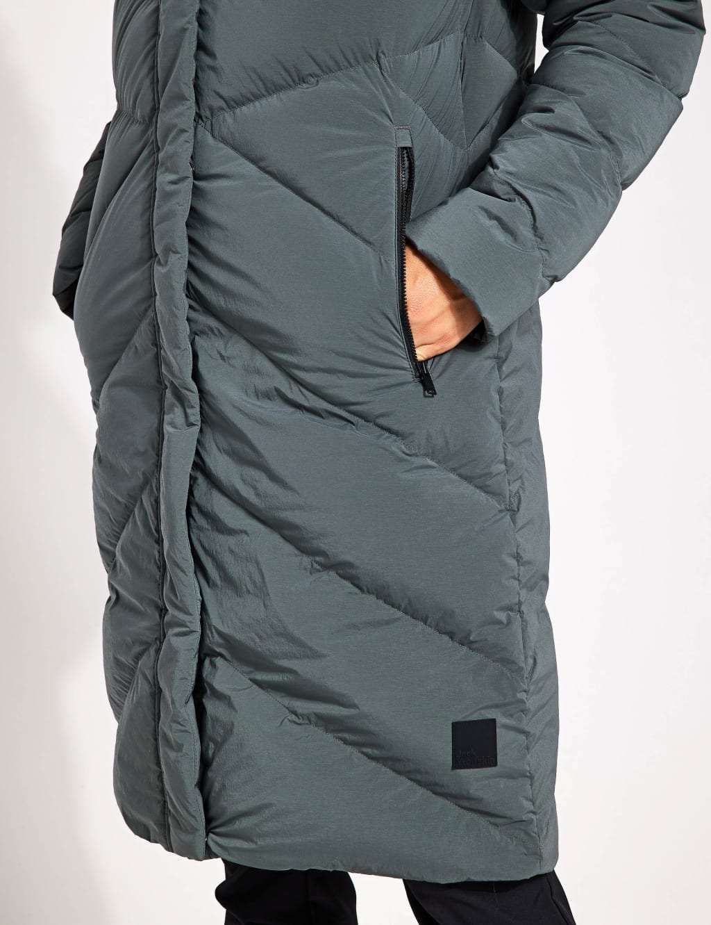 Marks and spencer long puffer coat on sale