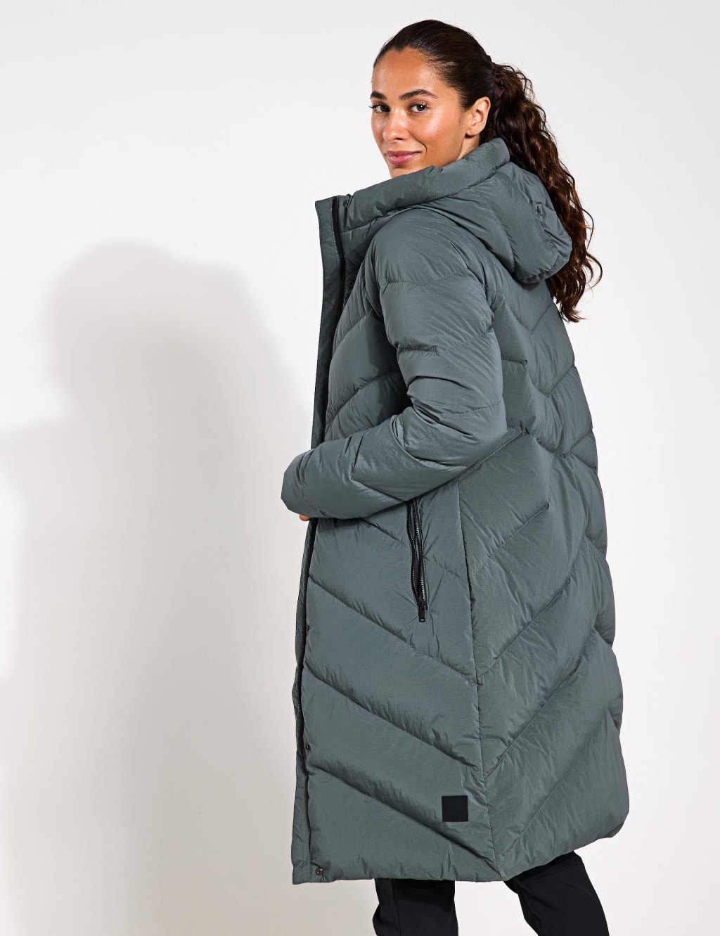 Marienplatz Hooded Longline Puffer Coat 4 of 5