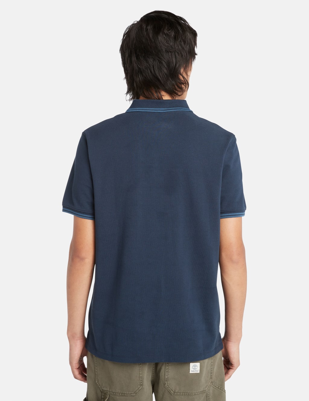 Pure Cotton Pique Tipped Polo Shirt 5 of 5