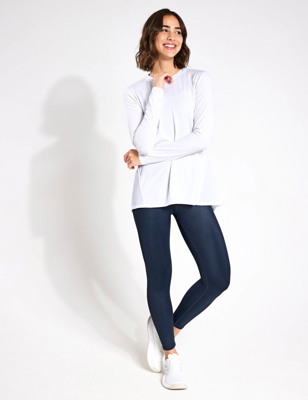 Kendall Crew Neck Split Back Top 2 of 4