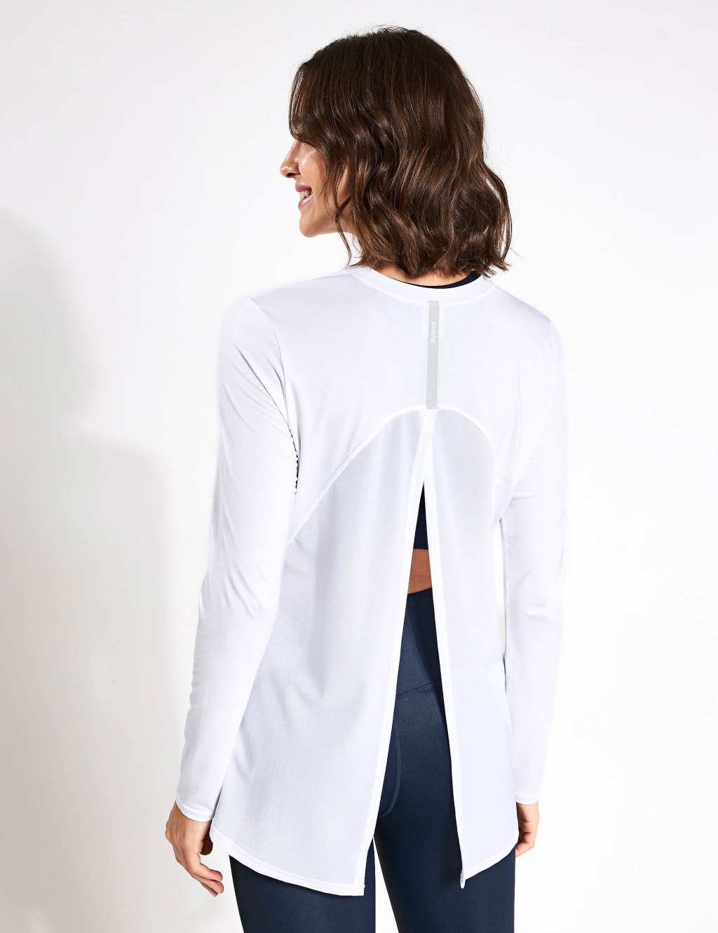 Kendall Crew Neck Split Back Top 3 of 4