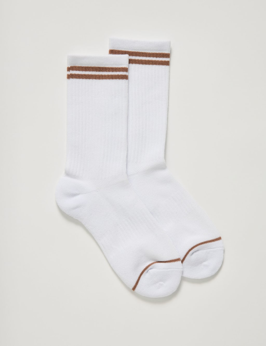 Crew Striped Ankle High Socks 1 of 5