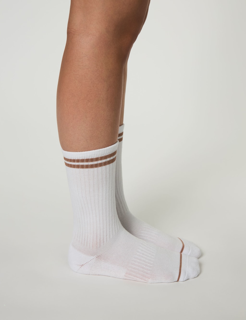 Crew Striped Ankle High Socks 2 of 5