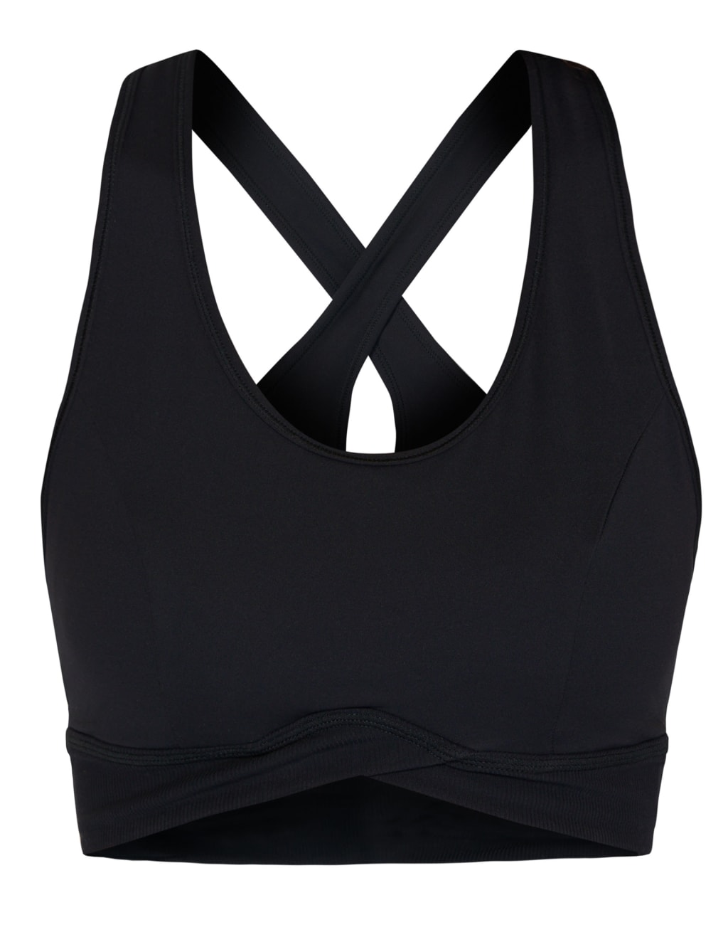 Super Soft Ultra-Lite Non-Wired Sports Bra 2 of 8
