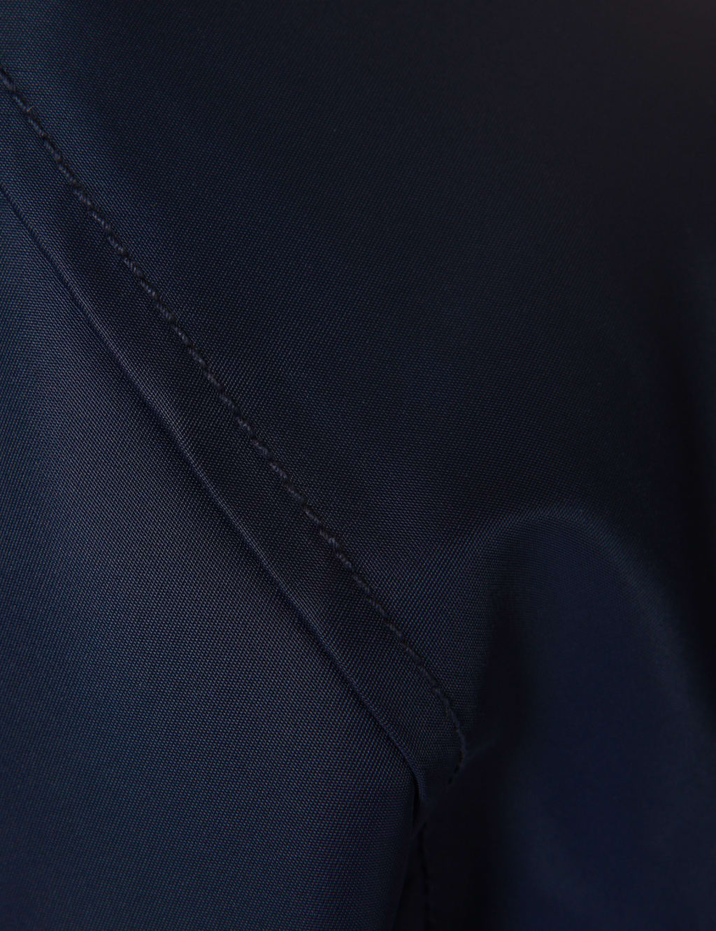 Cityscape Zip Up Longline Bomber Jacket 8 of 8
