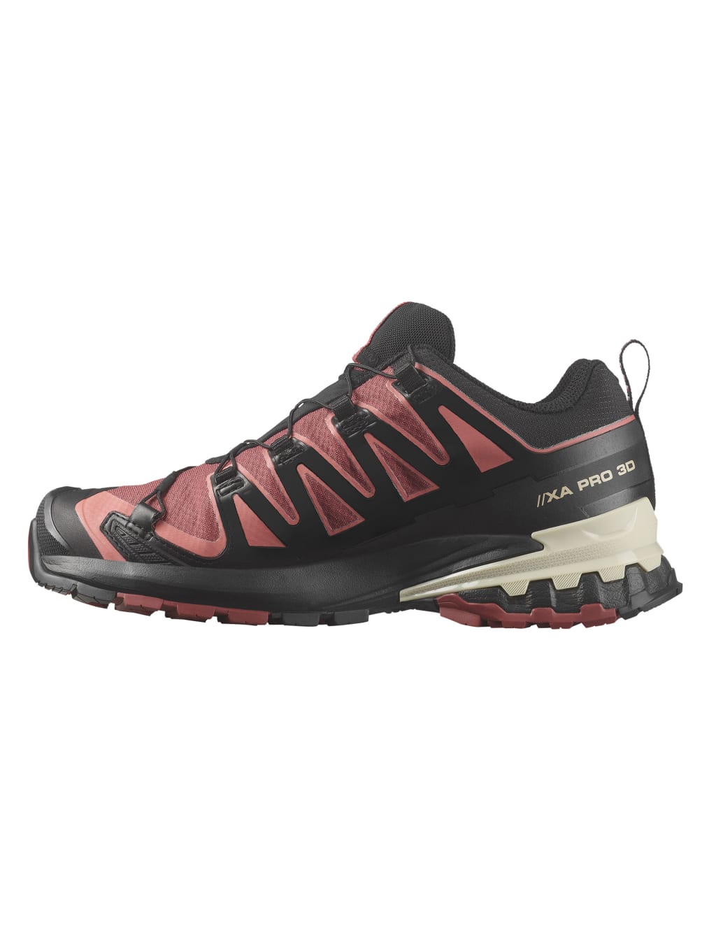 burgundy Salomon XA Pro 3D V9 Gore-Tex Trail Trainers