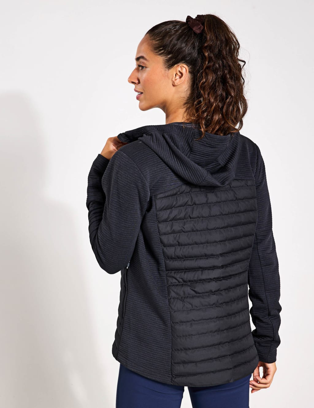Nula Hybrid Padded Hooded Sports Jacket