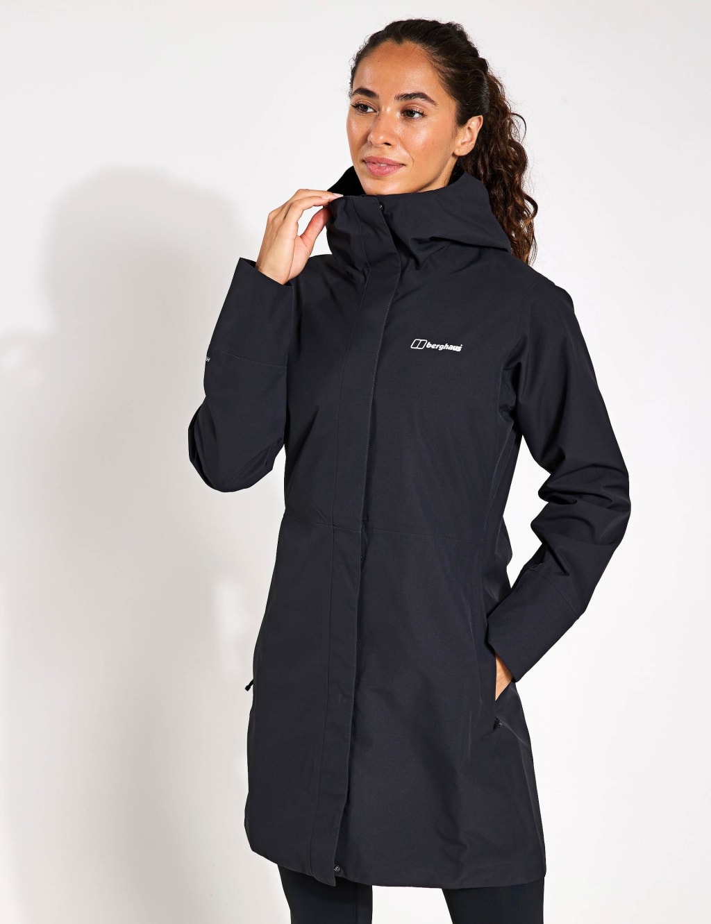 Omeara Waterproof Longline Raincoat Berghaus M S