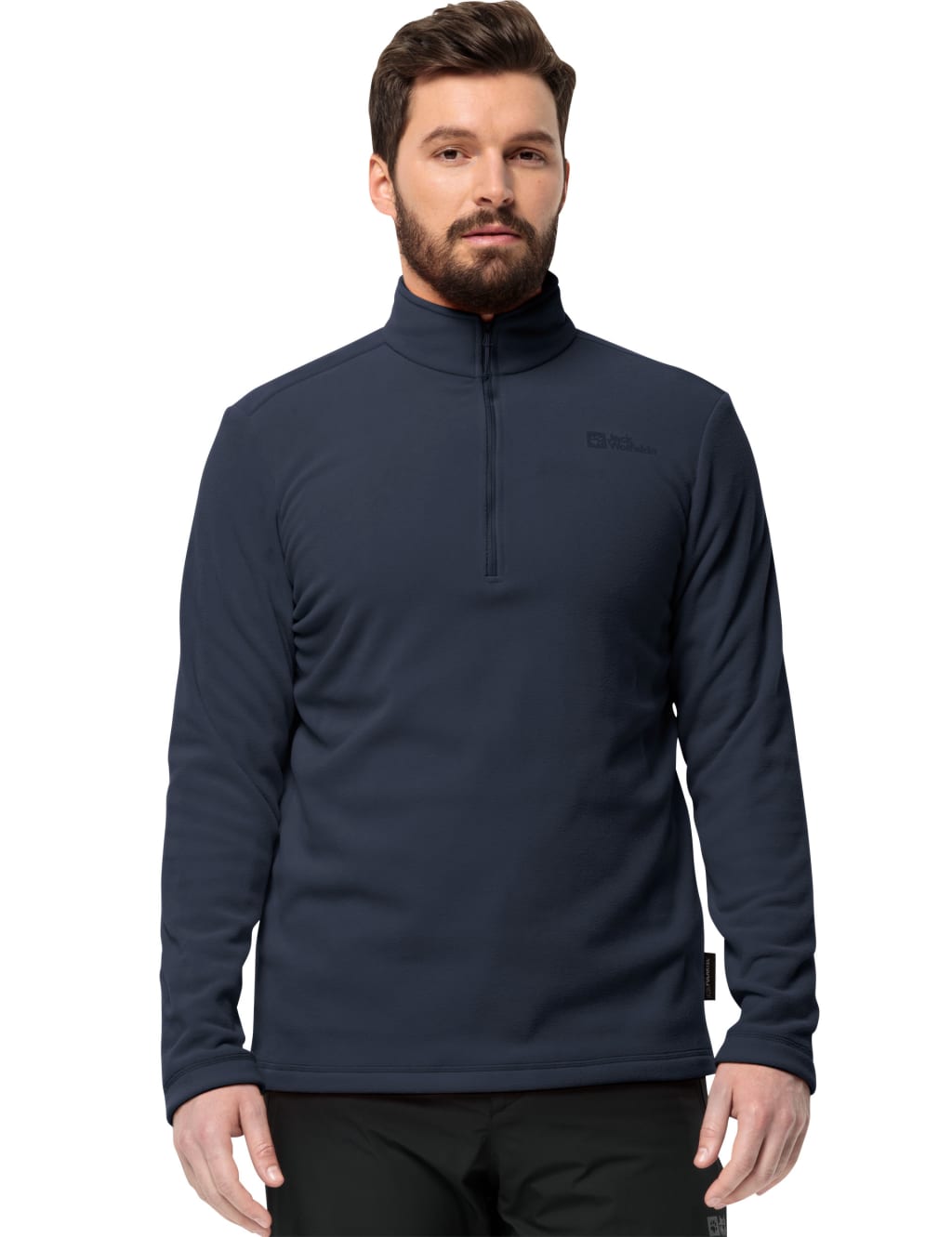 Taunus Half Zip Funnel Neck Fleece Sweatshirt 1 of 4