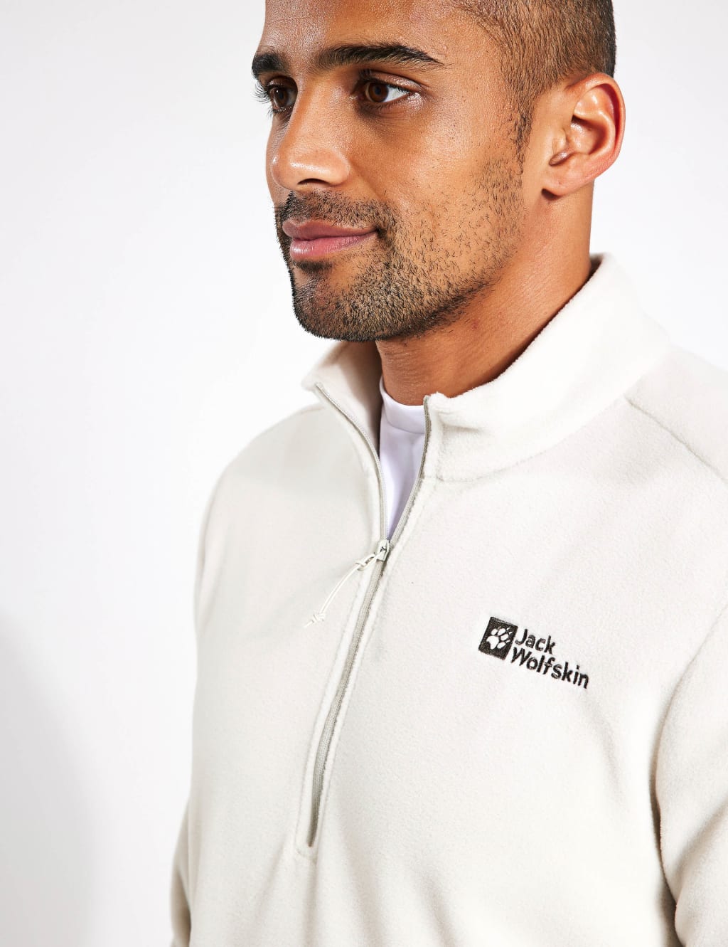 Taunus Half Zip Funnel Neck Fleece Sweatshirt Jack Wolfskin M S