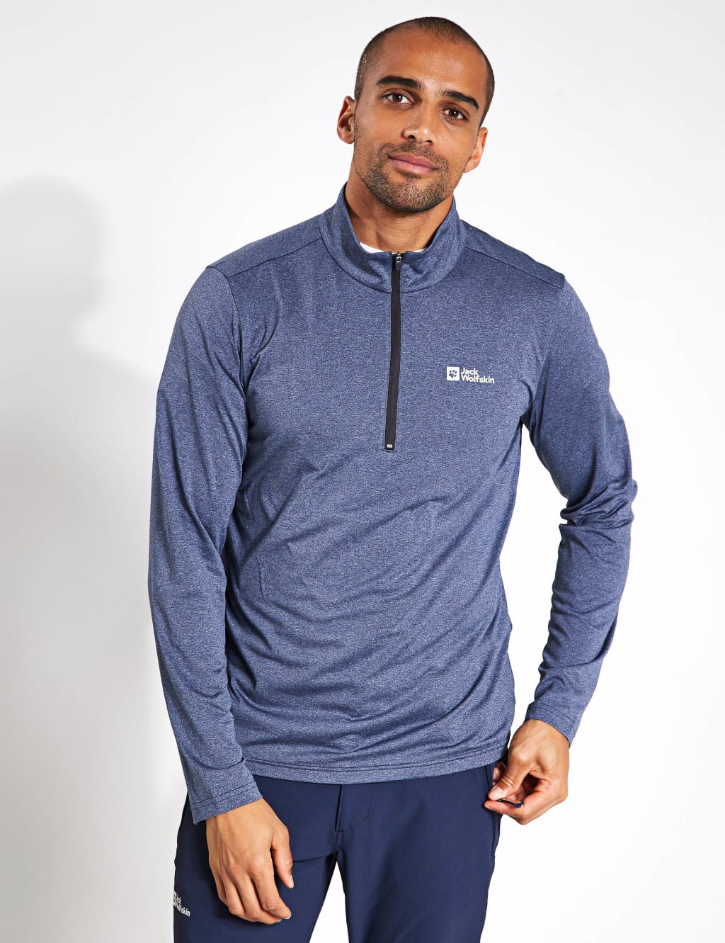 Sky Slim Fit Half Zip Thermal Top Jack Wolfskin M S
