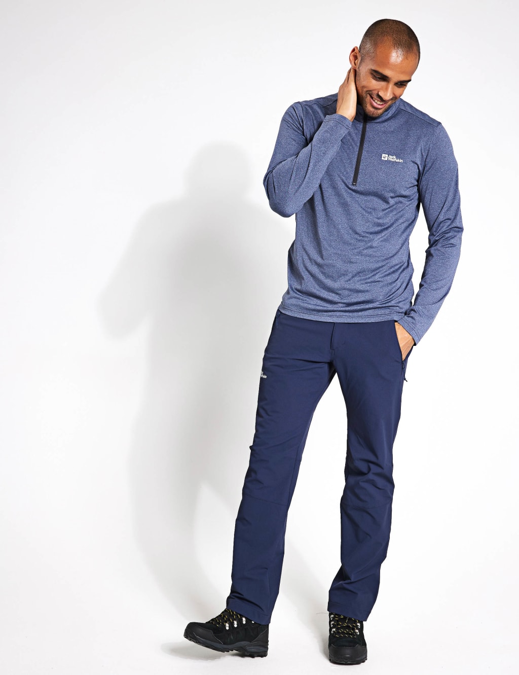 Sky Slim Fit Half Zip Thermal Top 3 of 4