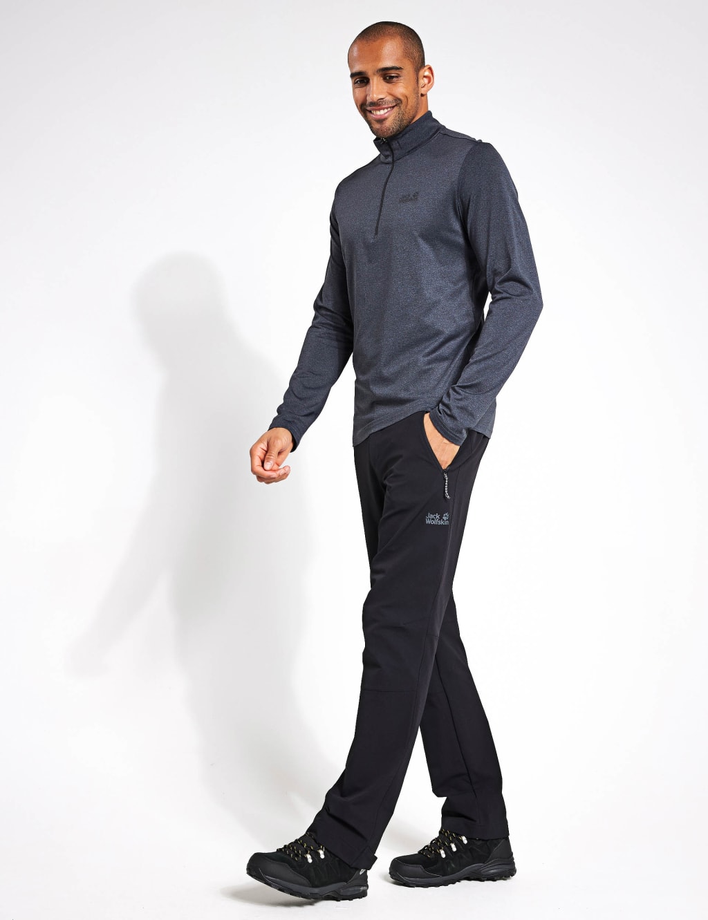 Sky Slim Fit Half Zip Thermal Top 3 of 4