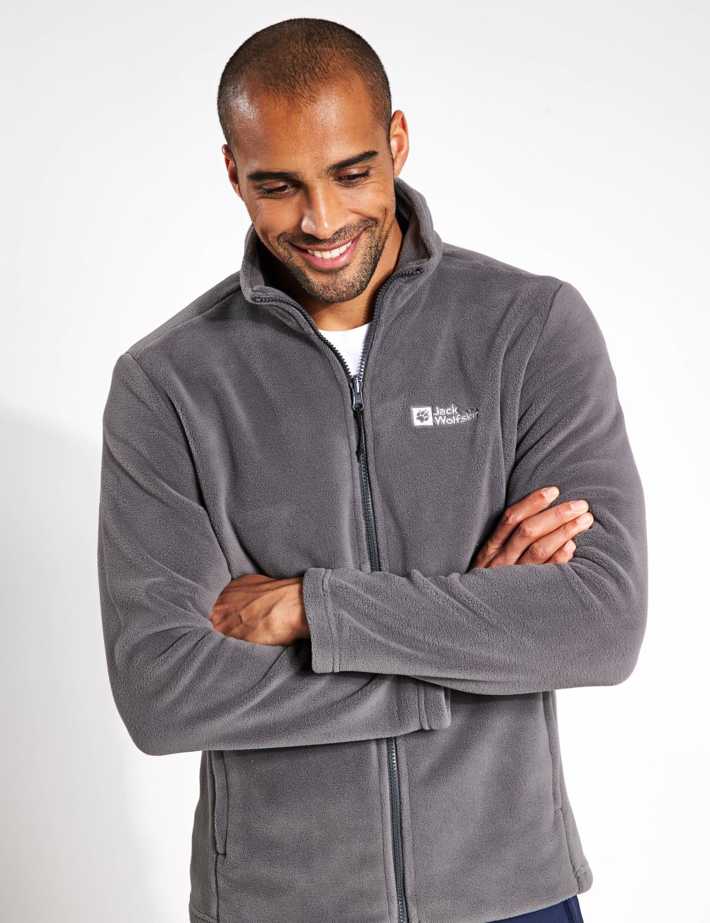 Winterstein Polar Fleece Zip Up Funnel Neck Jacket 1 of 4